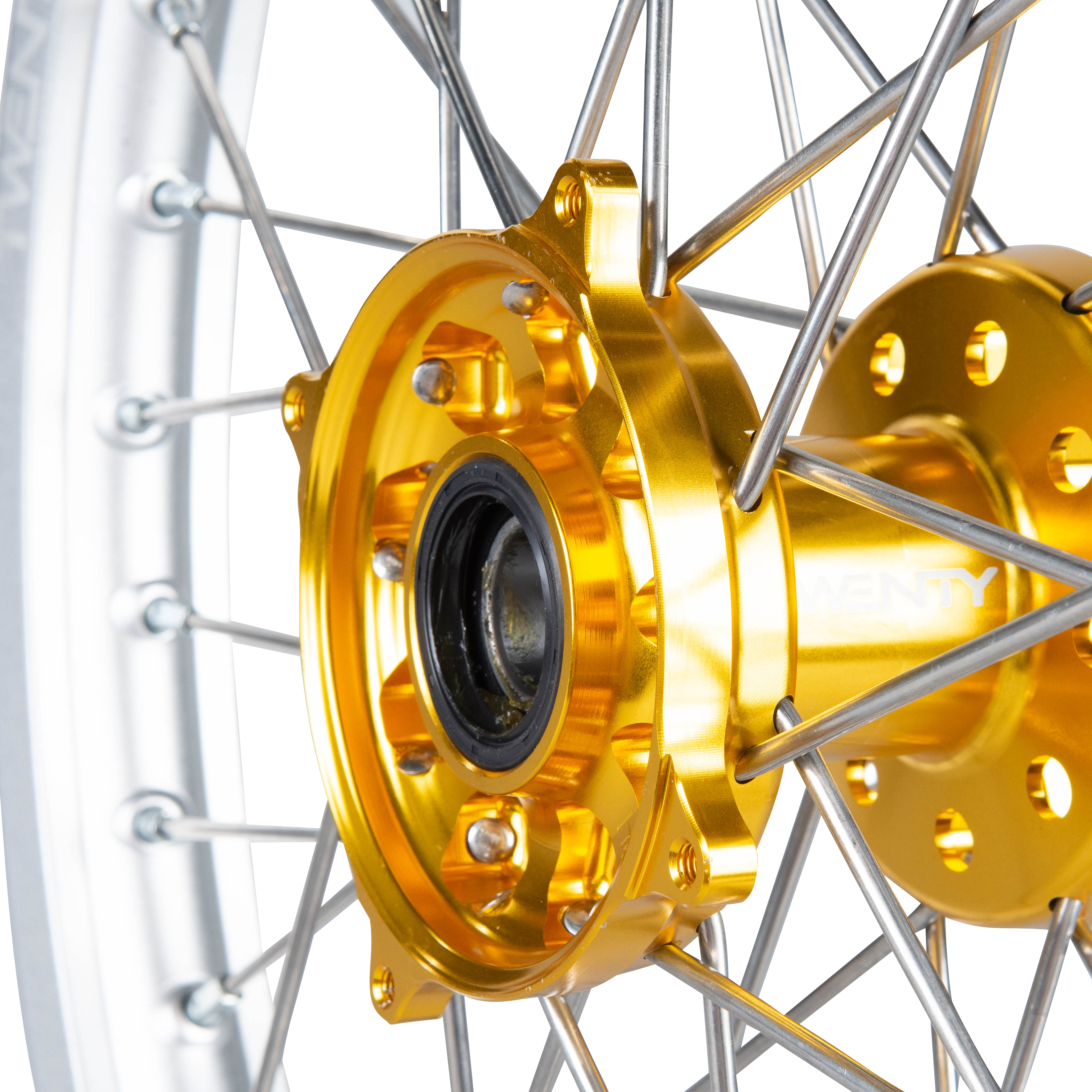 Twenty MX Front Wheel Silver-Gold 21"