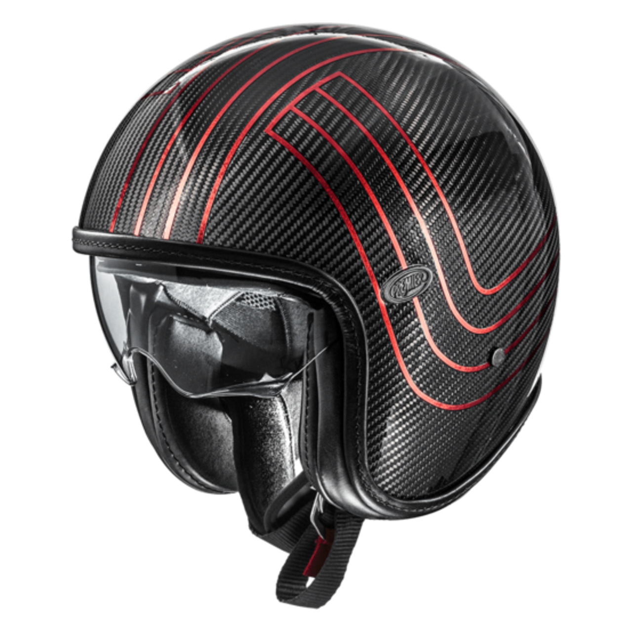Casco Abierto Premier VNT Plat ED.Carbon