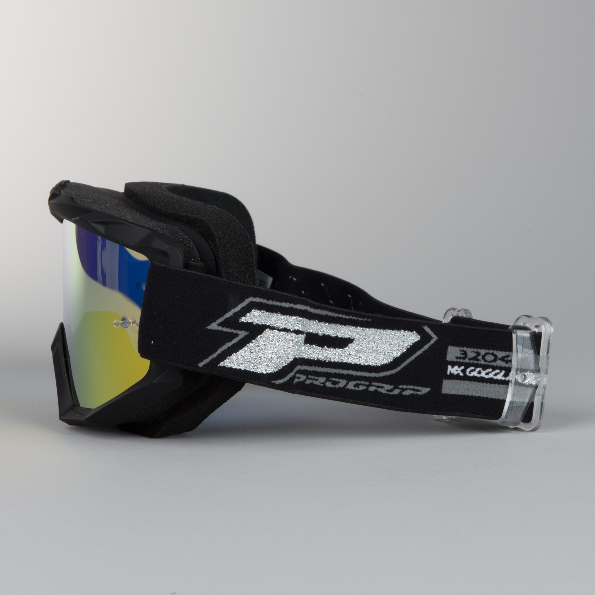 ProGrip 3204 MX Goggle Matte Black/Orange Mirror