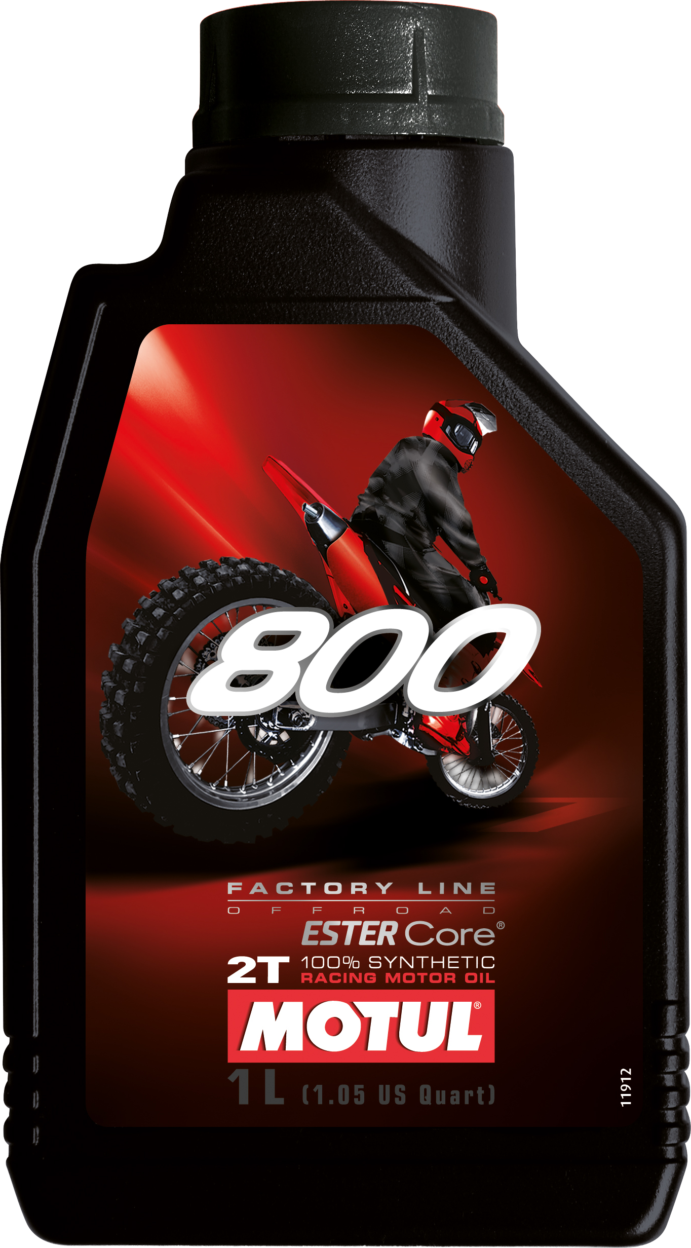 Tweetaktolie Synthetisch Motul 800 Offroad 2T 1L