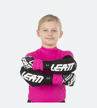Προστασία Αγκώνα Leatt 3DF 5.0 Junior Λευκό-Μαύρο