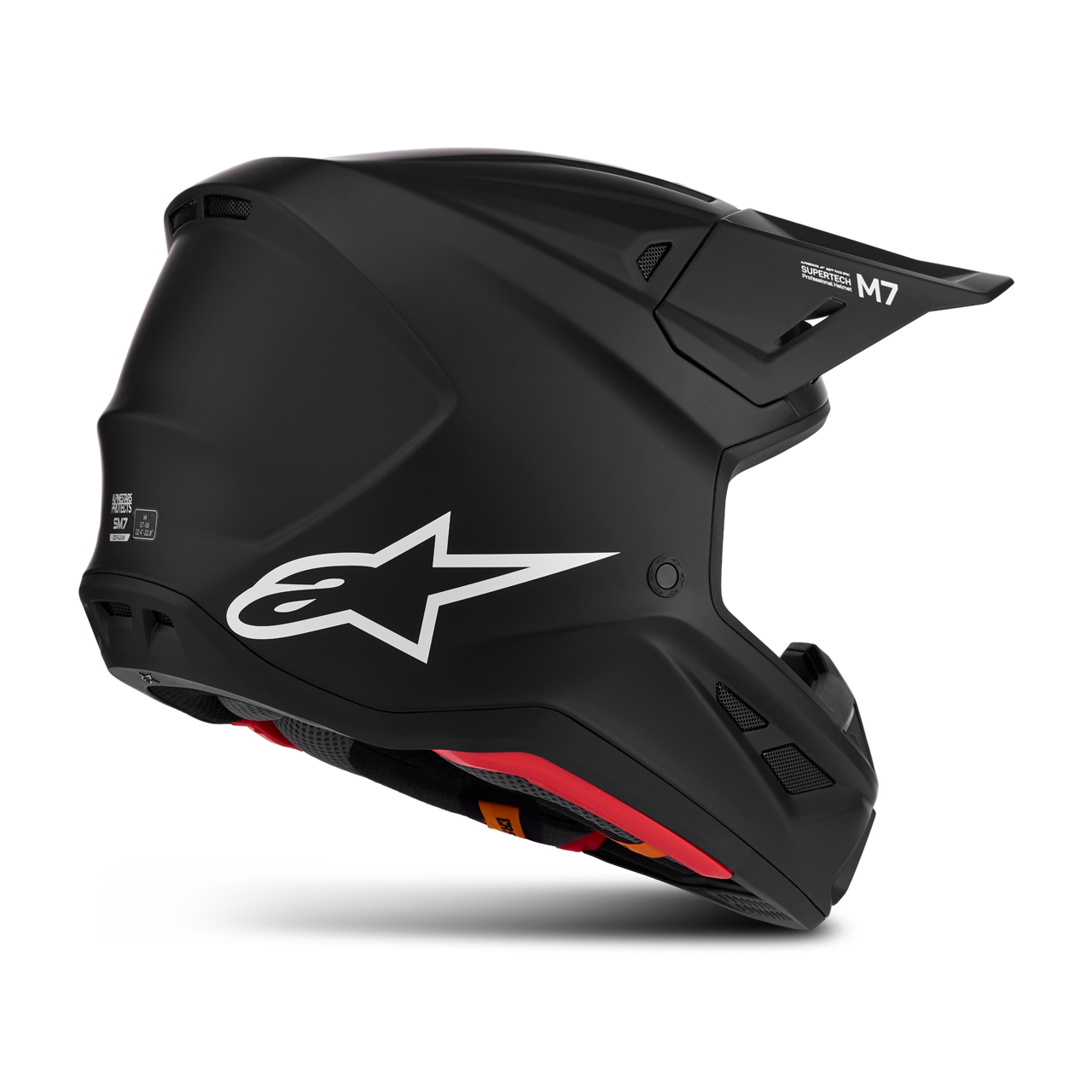 Čelada MX Alpinestars S-M7 Solid
