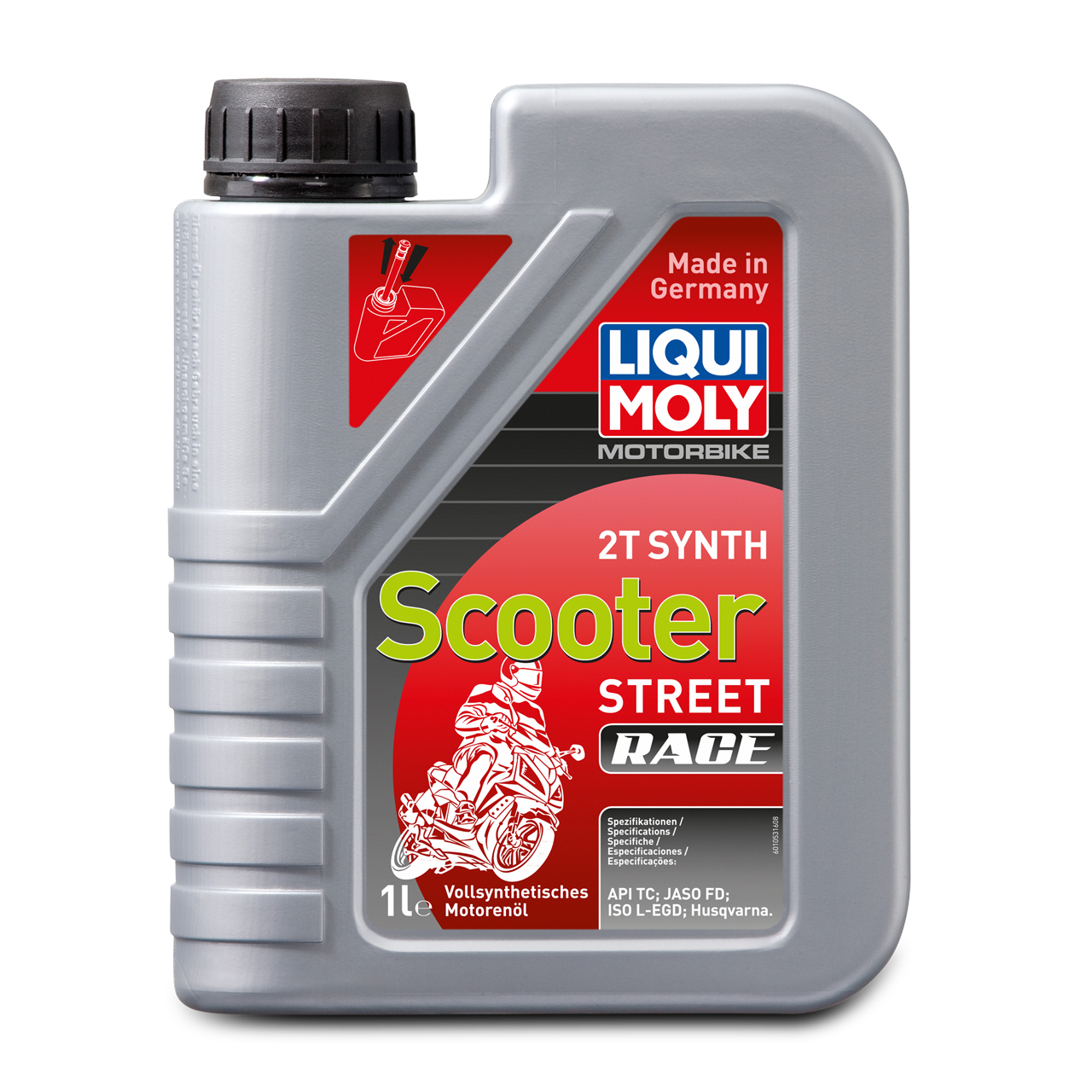 Scooterolie LIQUI MOLY Synth Street Race Tweetakt