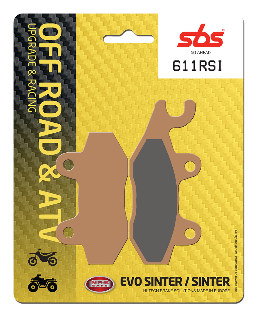 SBS Brake Pads Front and Rear Copper