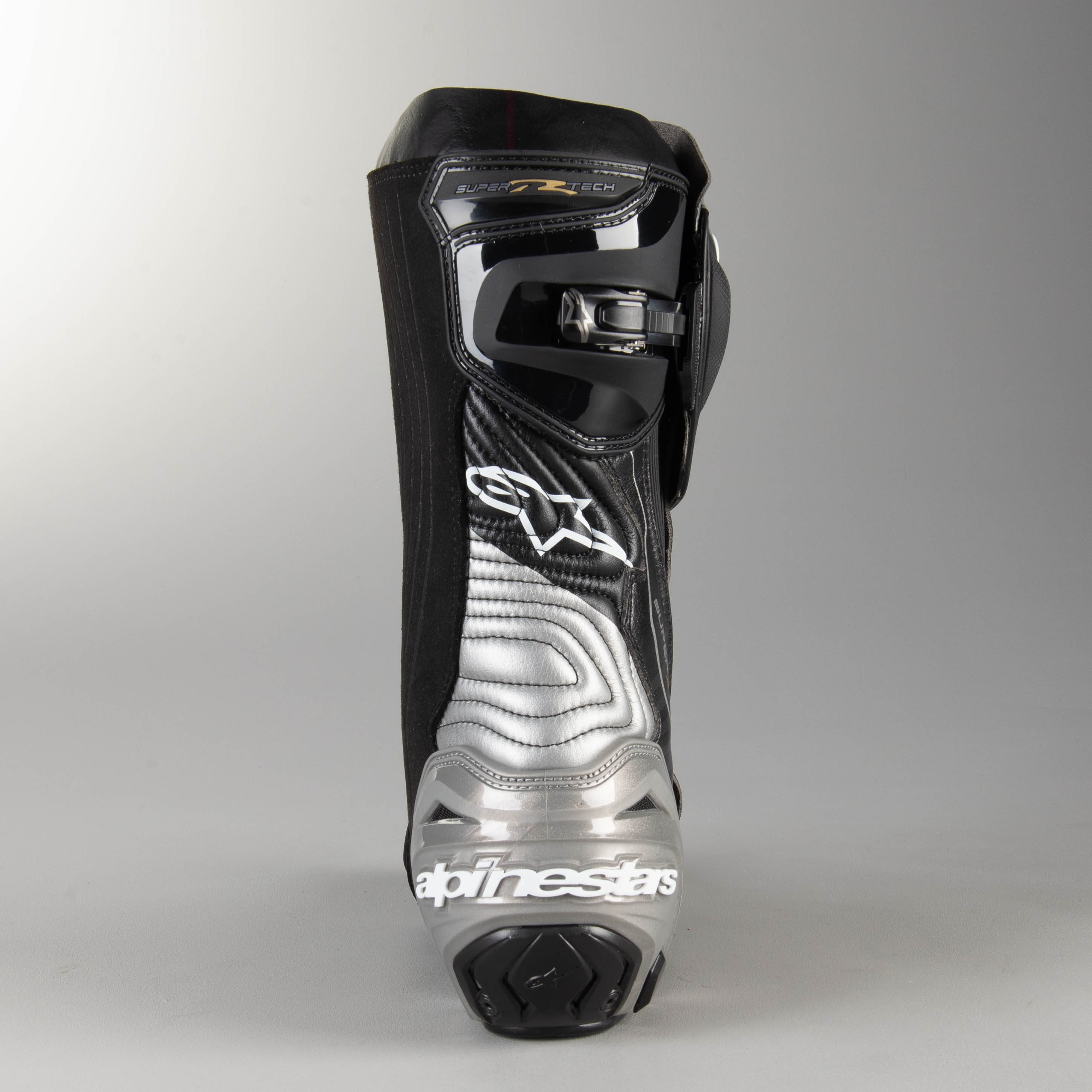 Alpinestars Supertech R MC Stövlar Svart Grå Guld Nu 5 Alpinestars Supertech R MC Stövlar Svart Grå Guld Nu 5