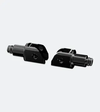 Kit de Montage Rizoma pour Repose-pieds Passager Noir