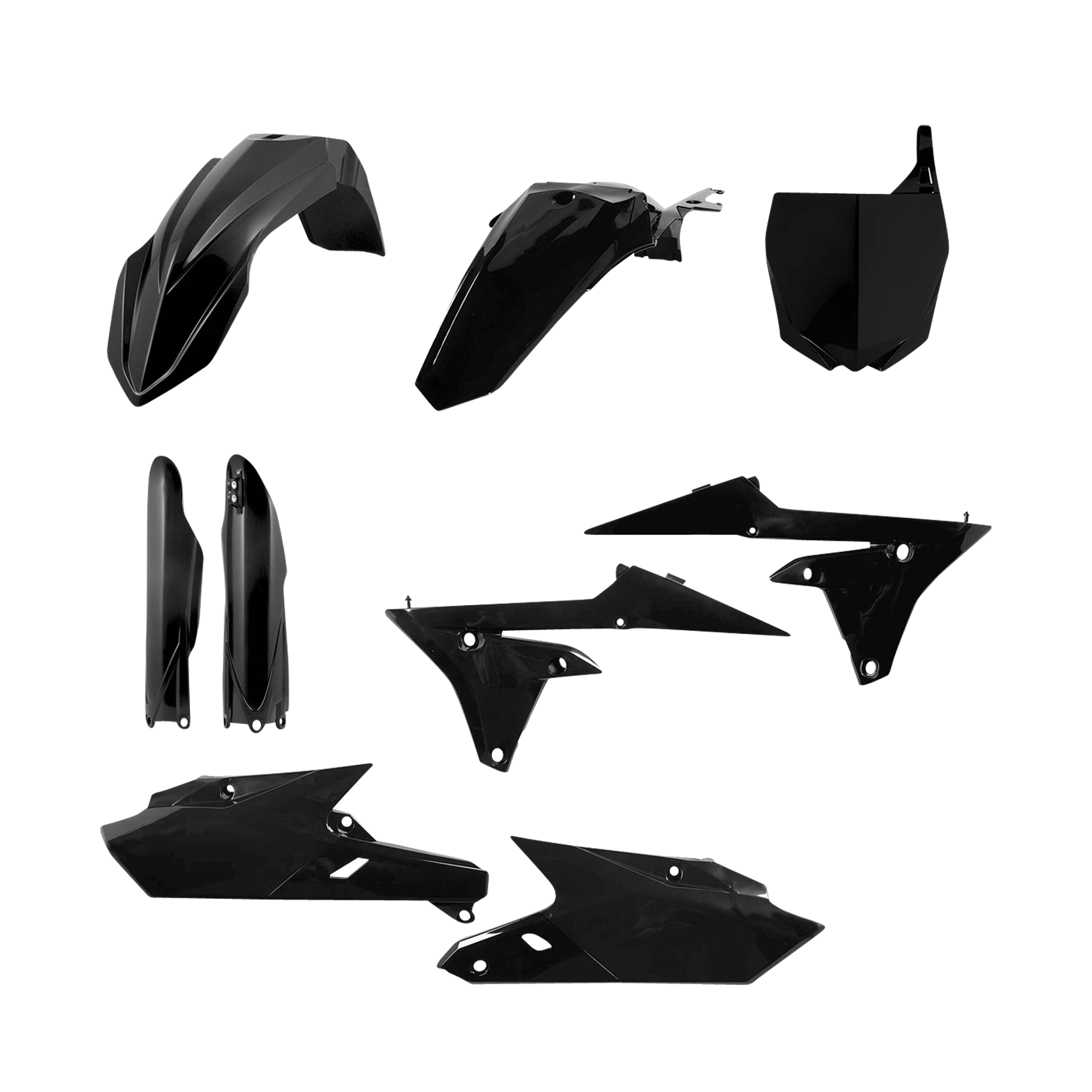 Plastikset Komplett Acerbis Yamaha Schwarz Jetzt 30 Ersparnis 24mx de