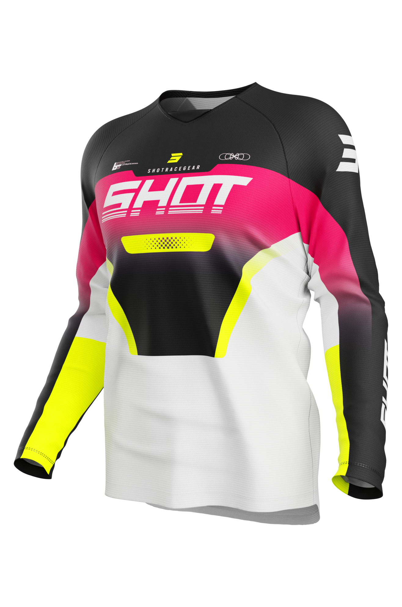 Shot Race Gear Draw Struck 27 Youth MX Jersey