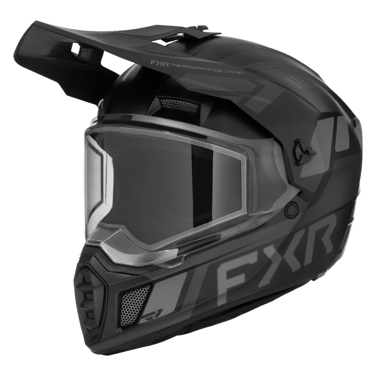 Adventure-Kypärä FXR Clutch X W/ Dual Shield 26 Moottorikelkka