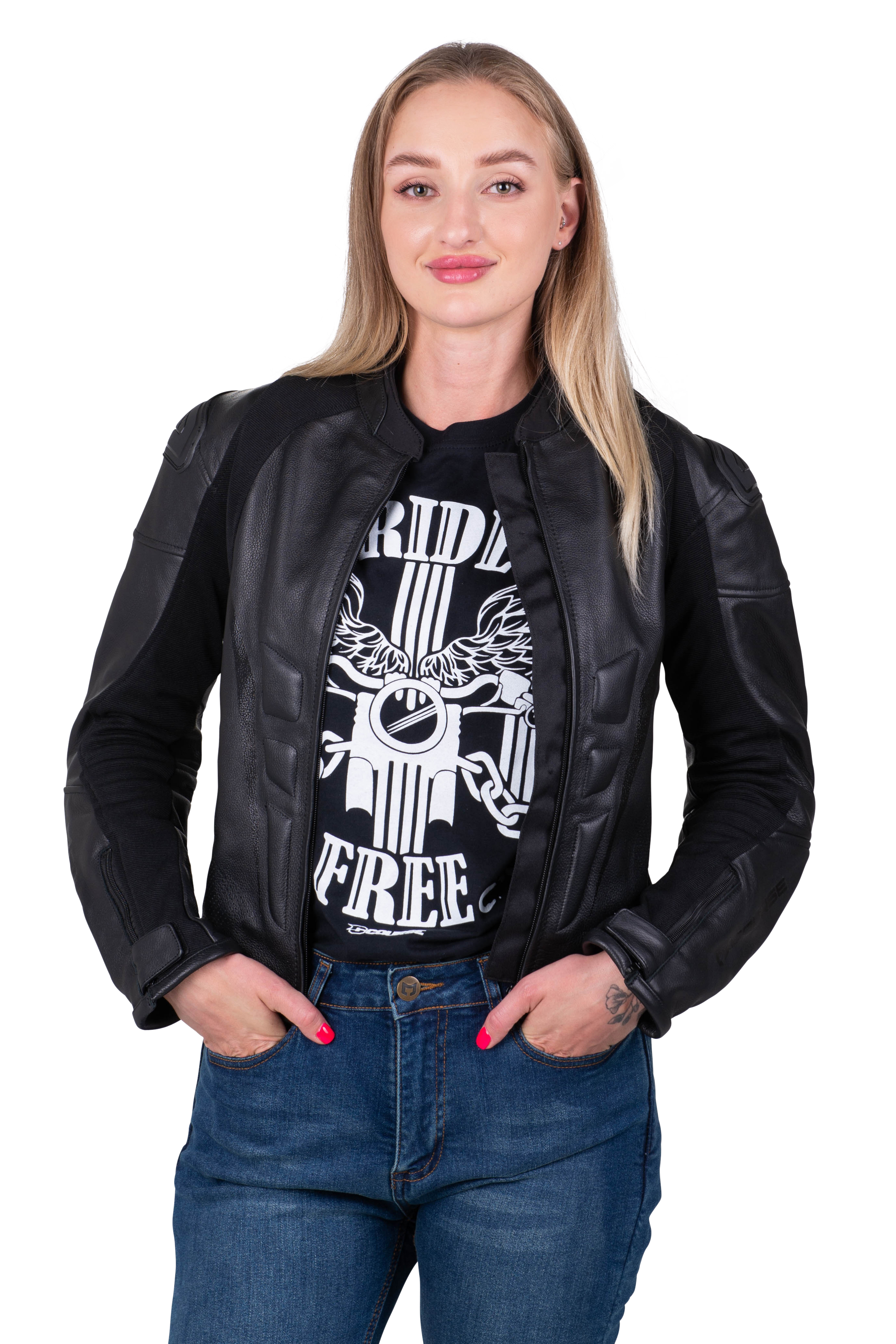 Chaqueta de Moto para Mujer Course Roadster