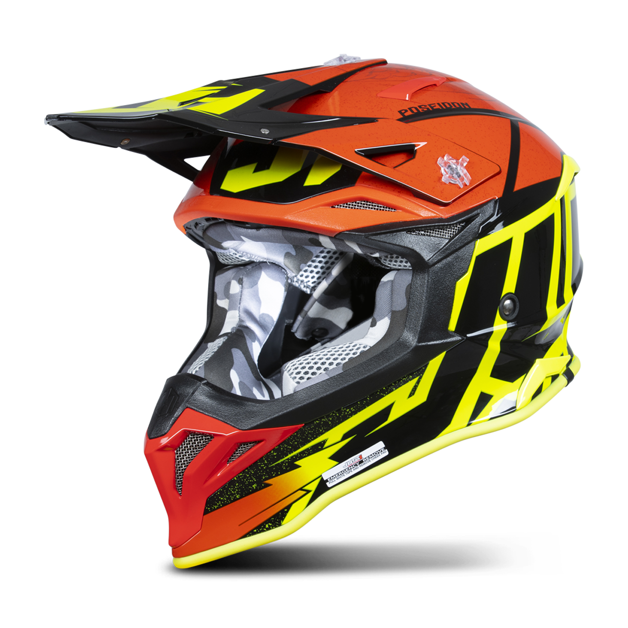 Casco de Cross Just1 J39 Poseidon