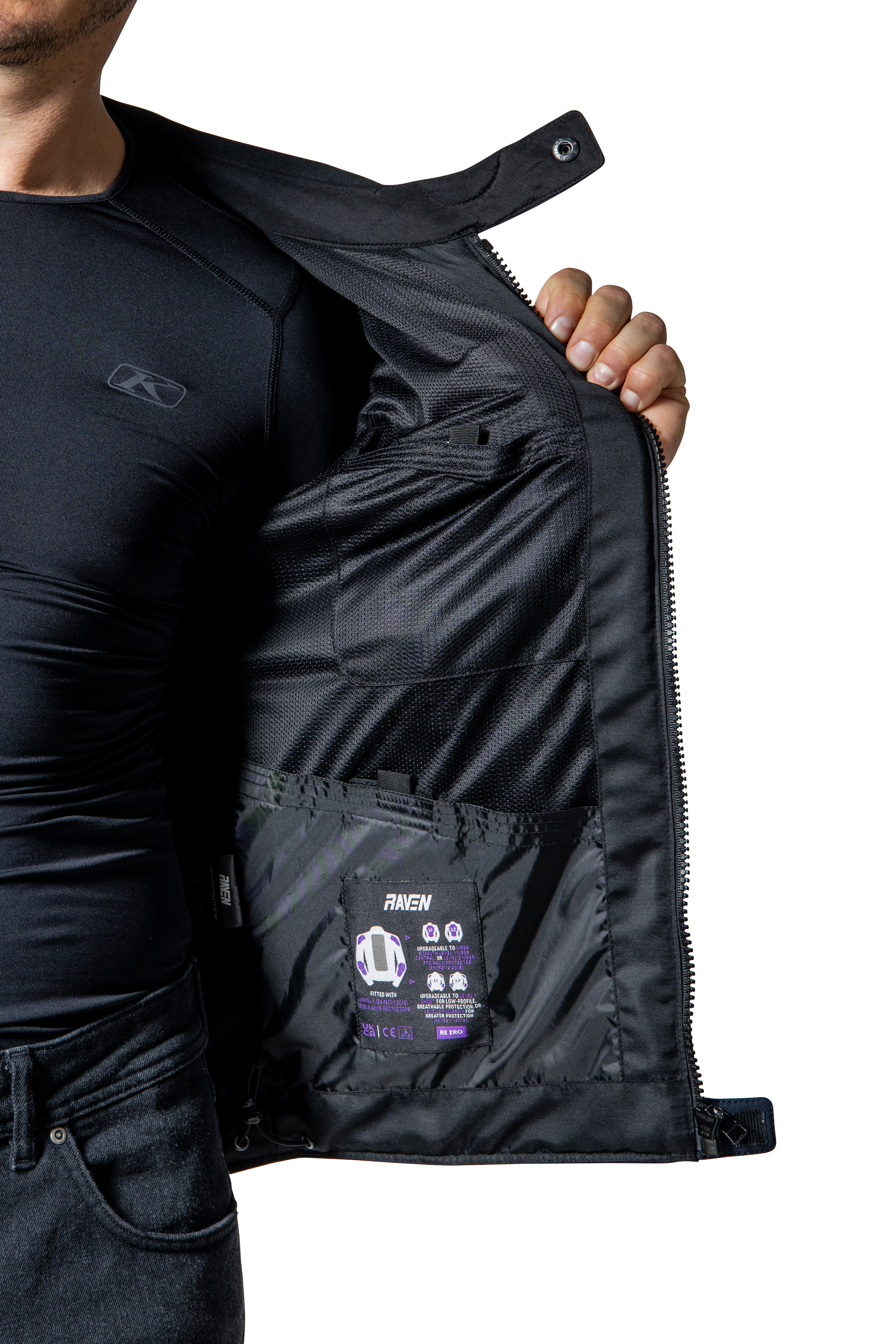 Chaqueta de Moto Raven Rila Softshell WP
