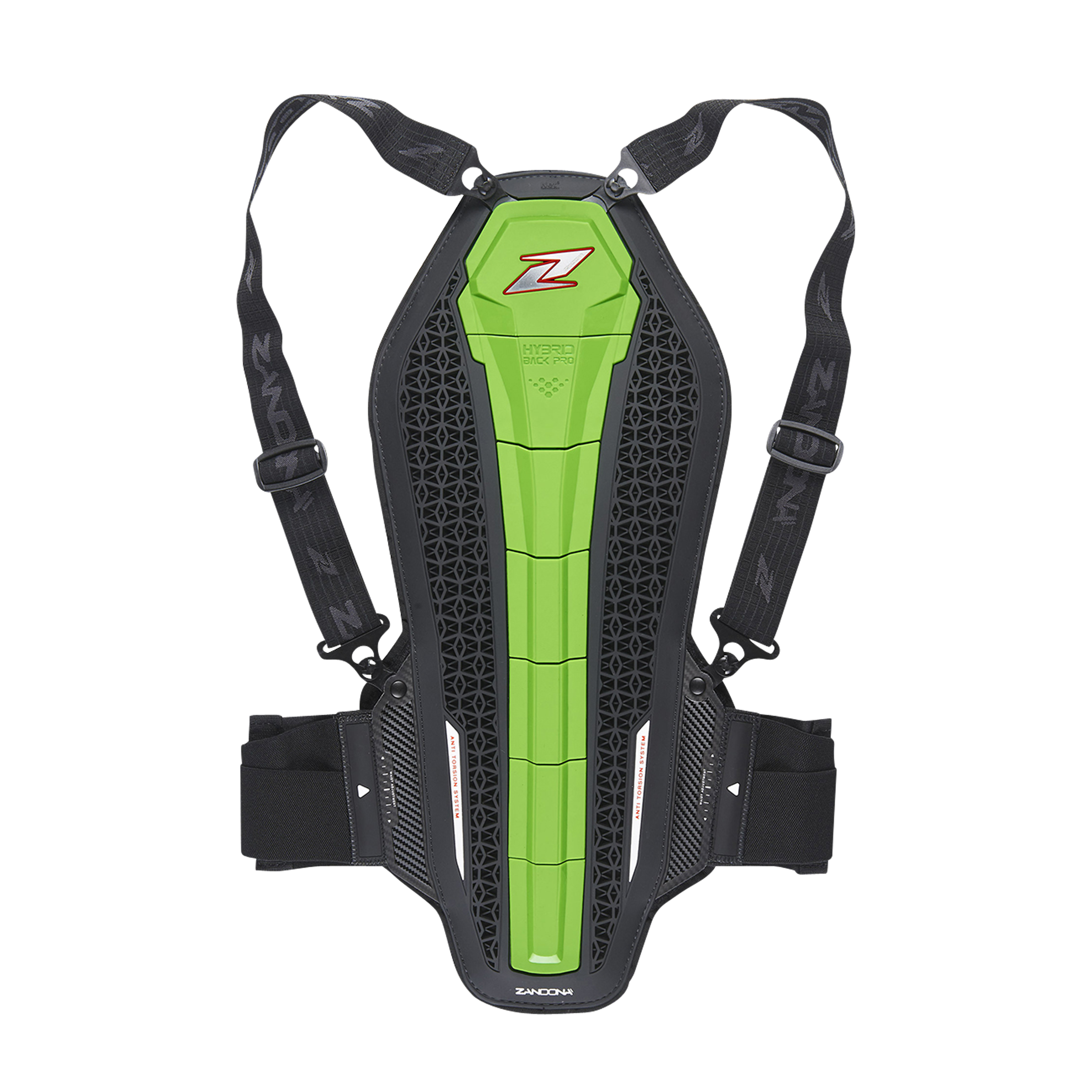 Rugbescherming Zandonà Hybrid Pro x7 Groen