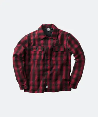 Jas West Coast Choppers Wool Lined Plaid