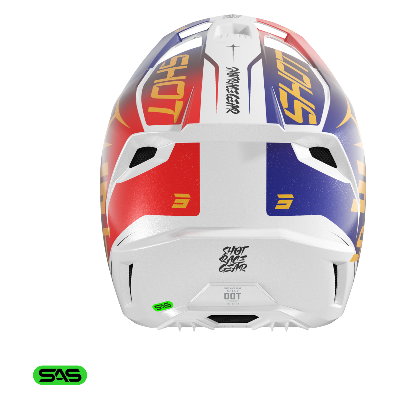 Shot Race Gear Speed Side 27 MX Helmet