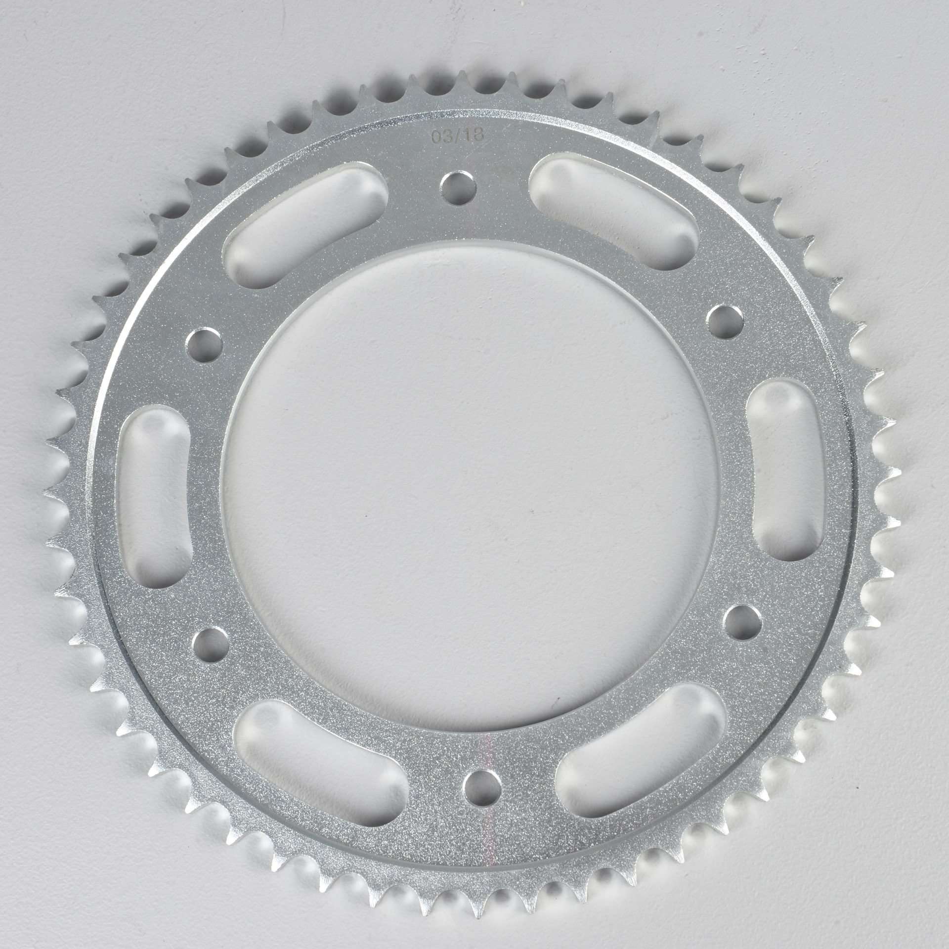 Achtertandwiel Snell Zilver