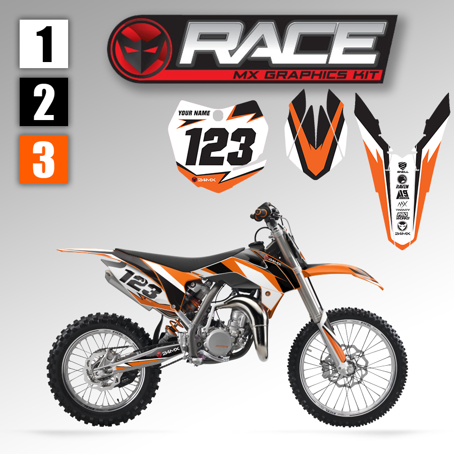 Complete Race Stickerset + Nummerplaatstickers