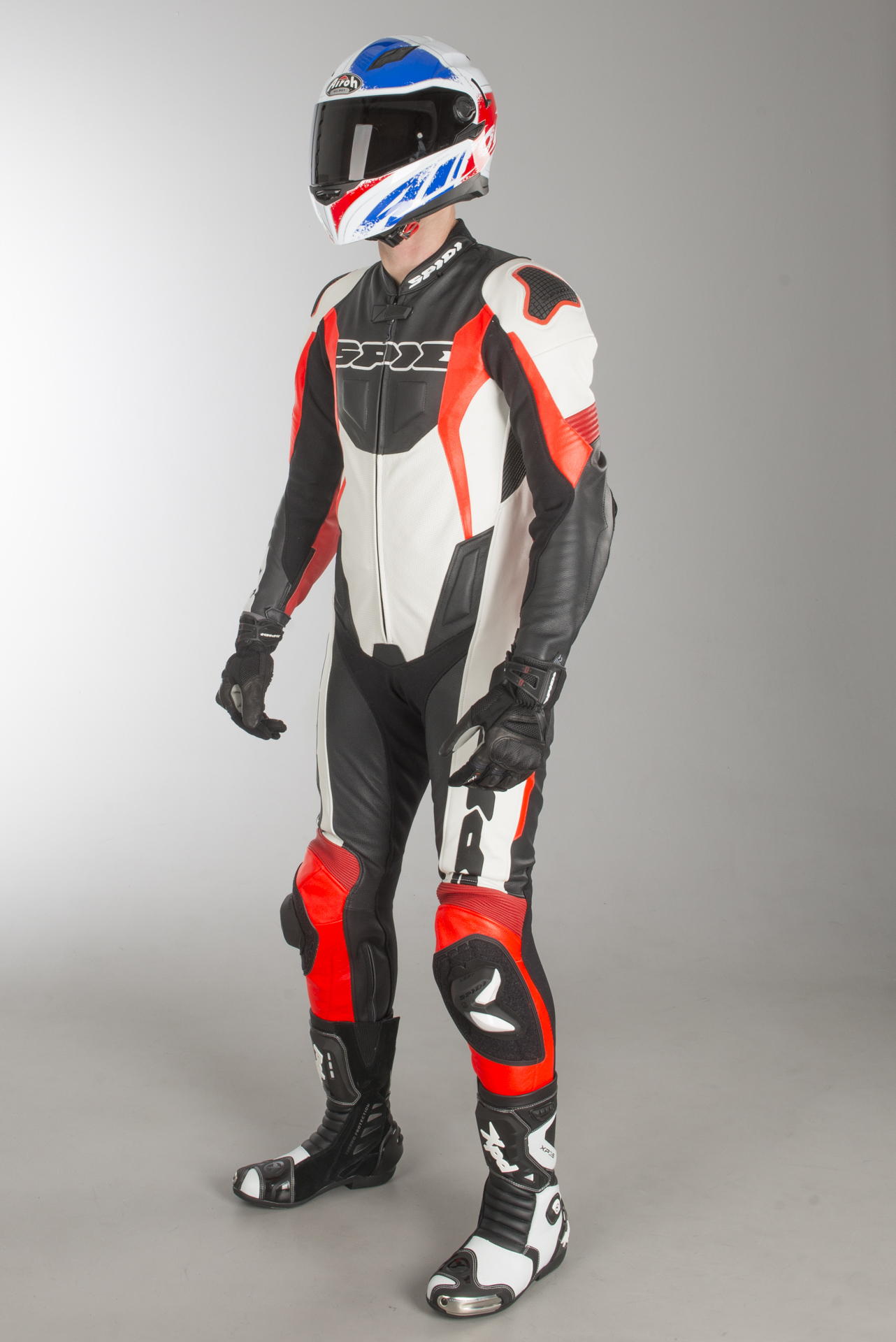 Mono de cuero Spidi Sport War Perforado Pro