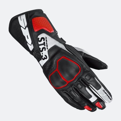 Spidi STS-3 Women's Motorcycle Gloves Red - Buy now, get 43% off