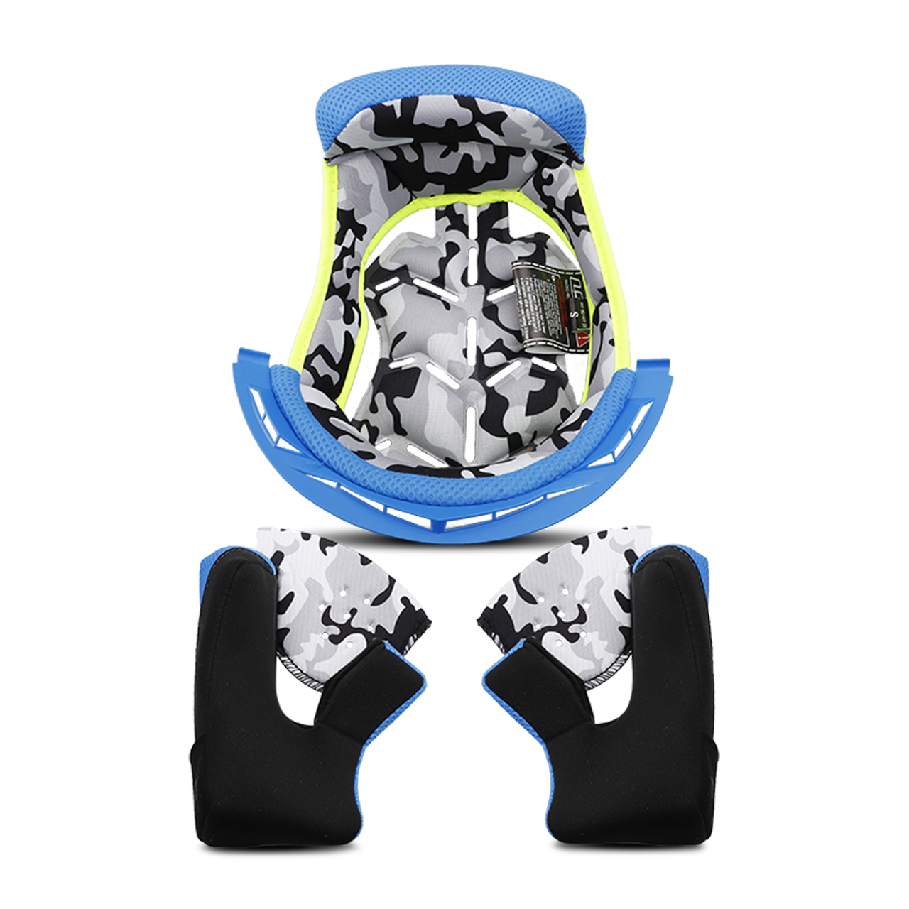 Forro Casco LS2 MX437 EVO Azul 