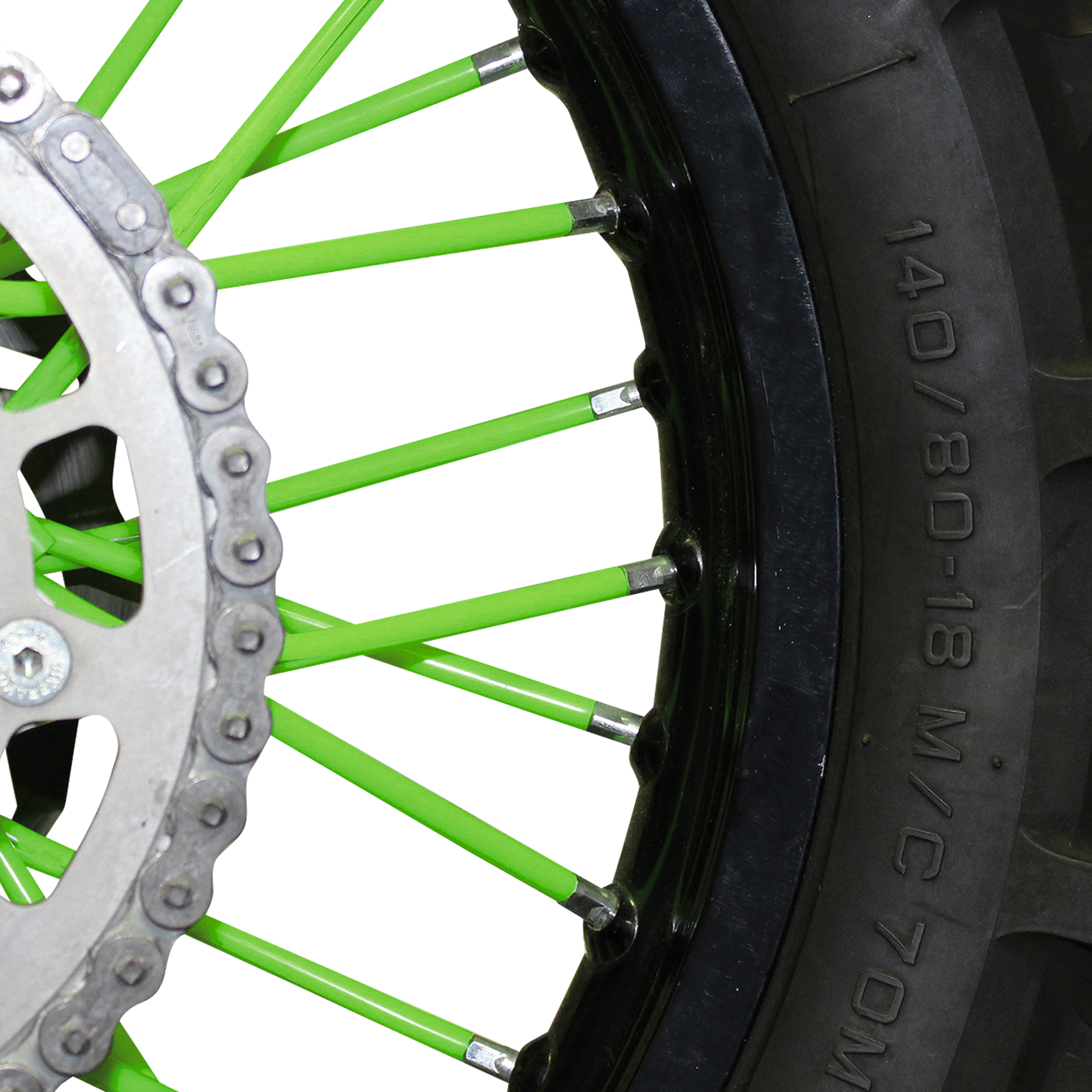 Blackbird Spokes Decal Sheet Green