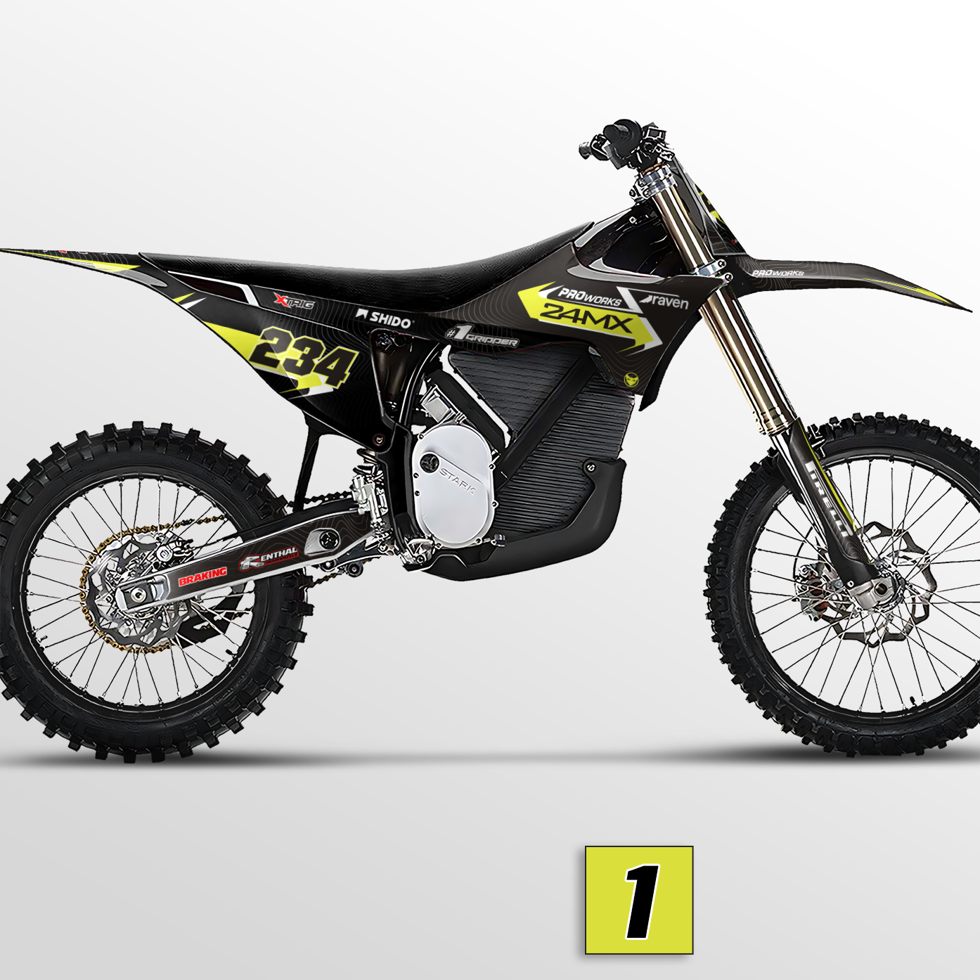 Stickerset 24MX Stark Wave