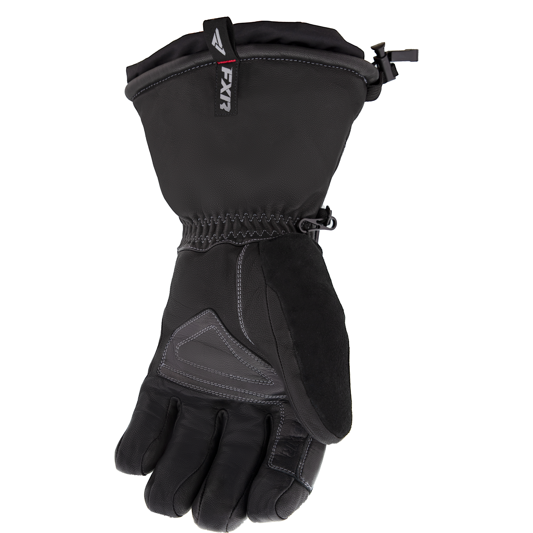 FXR Leather Gauntlet Snow Gloves