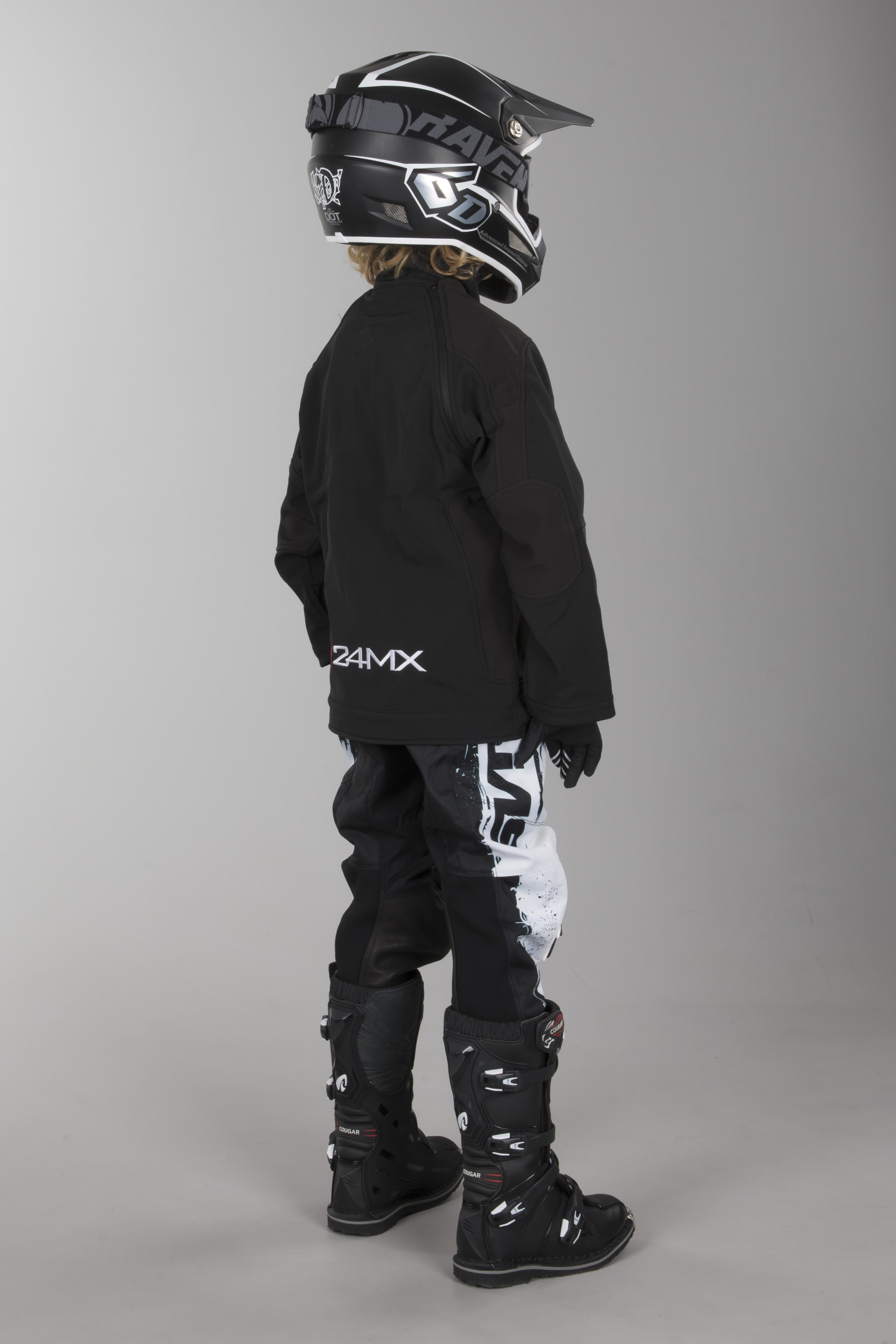 Chaqueta Softshell 24MX Team con Mangas Extraíbles Niño