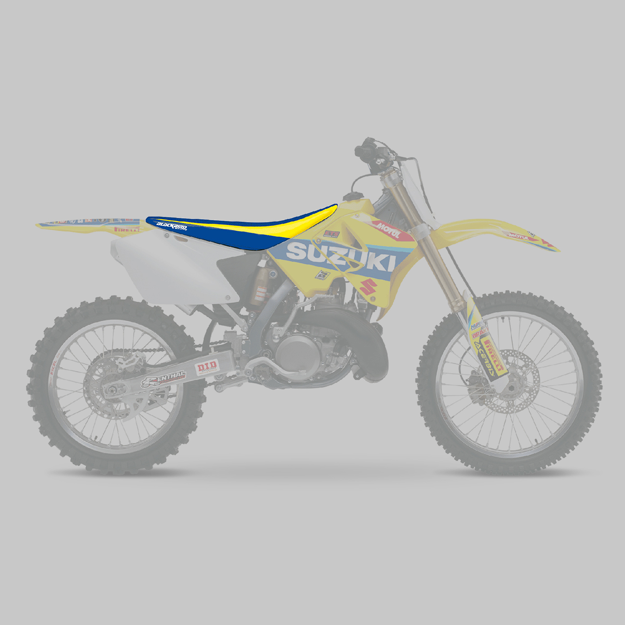 Housse de Selle Blackbird Replica World MXGP 2017