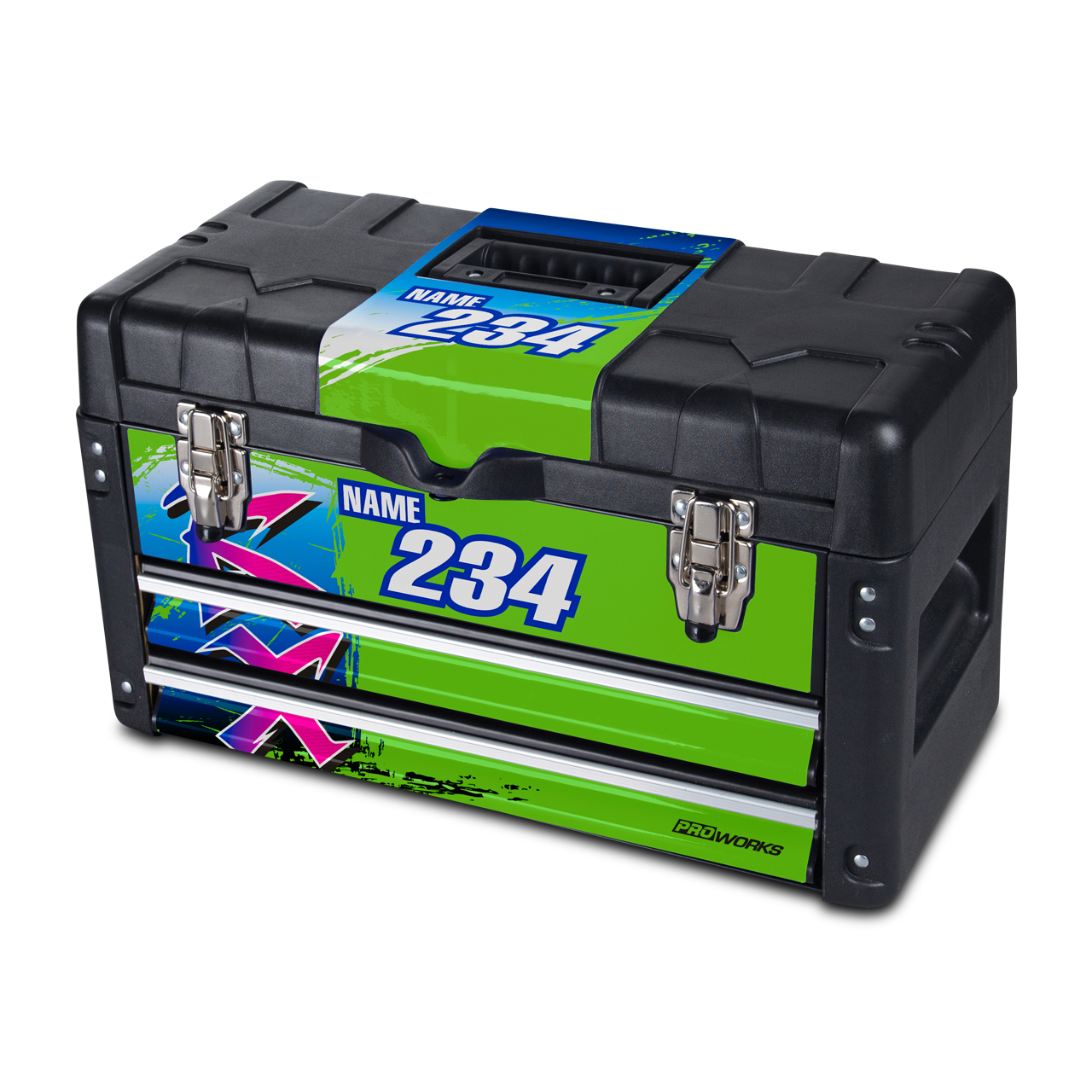 Kit de Adhesivos 24MX para Caja de Herramientas X2 Verde