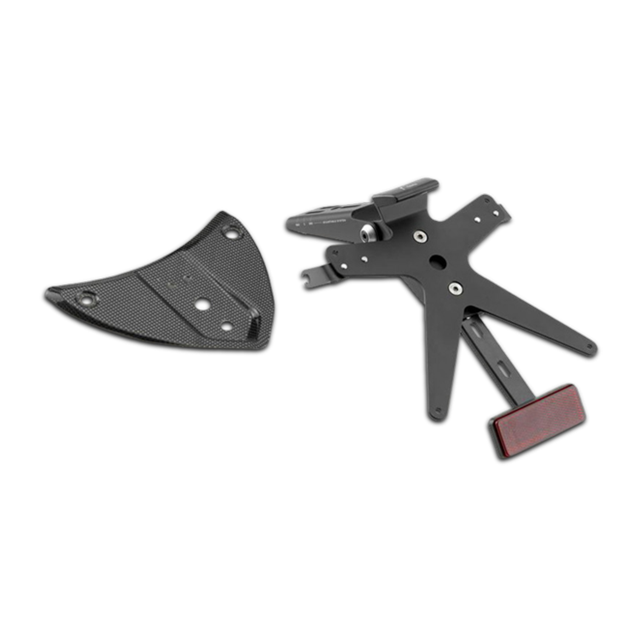Kit de Soporte para Placa de Matrícula Rizoma Fox