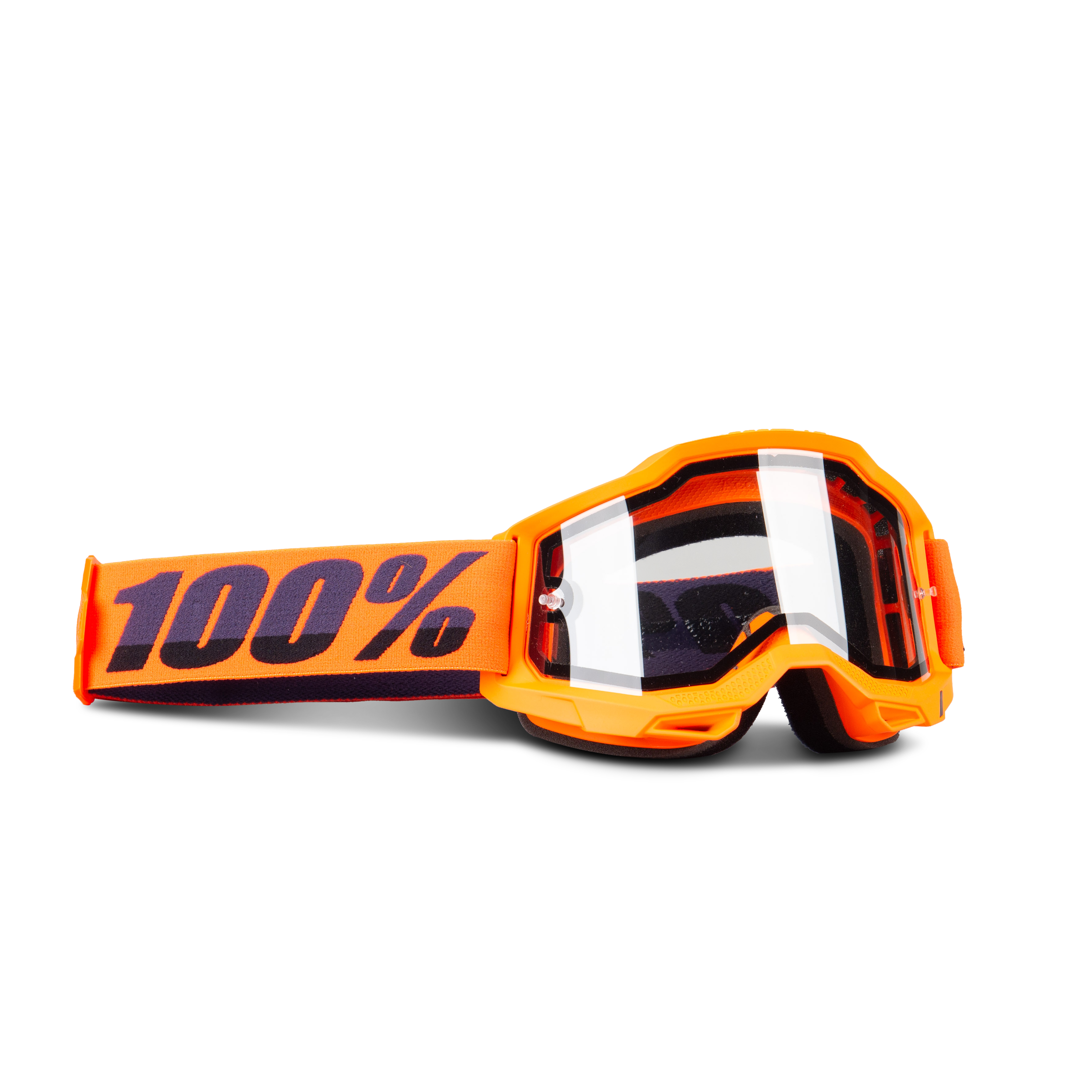 Maschera Cross 100% Accuri 2 Enduro Moto Nera - Adesso 15% di risparmio