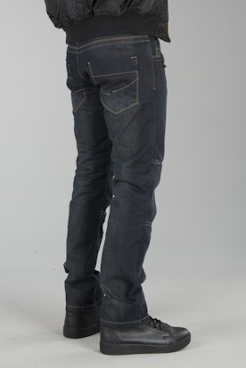 Course Drift Aramid-Reinforced MC Jeans Dark Blue - Now 60% | XLMOTO