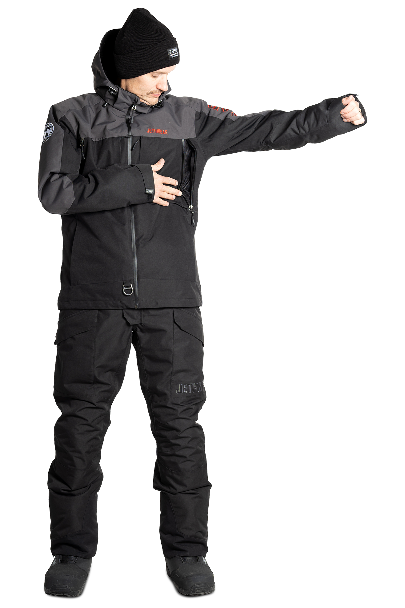 Sneeuwjas JETHWEAR Crisp S.A.F.E. Geïsoleerd
