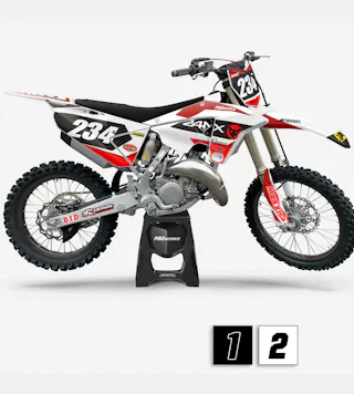 Kit de Autocolantes 24MX Fantic Competition