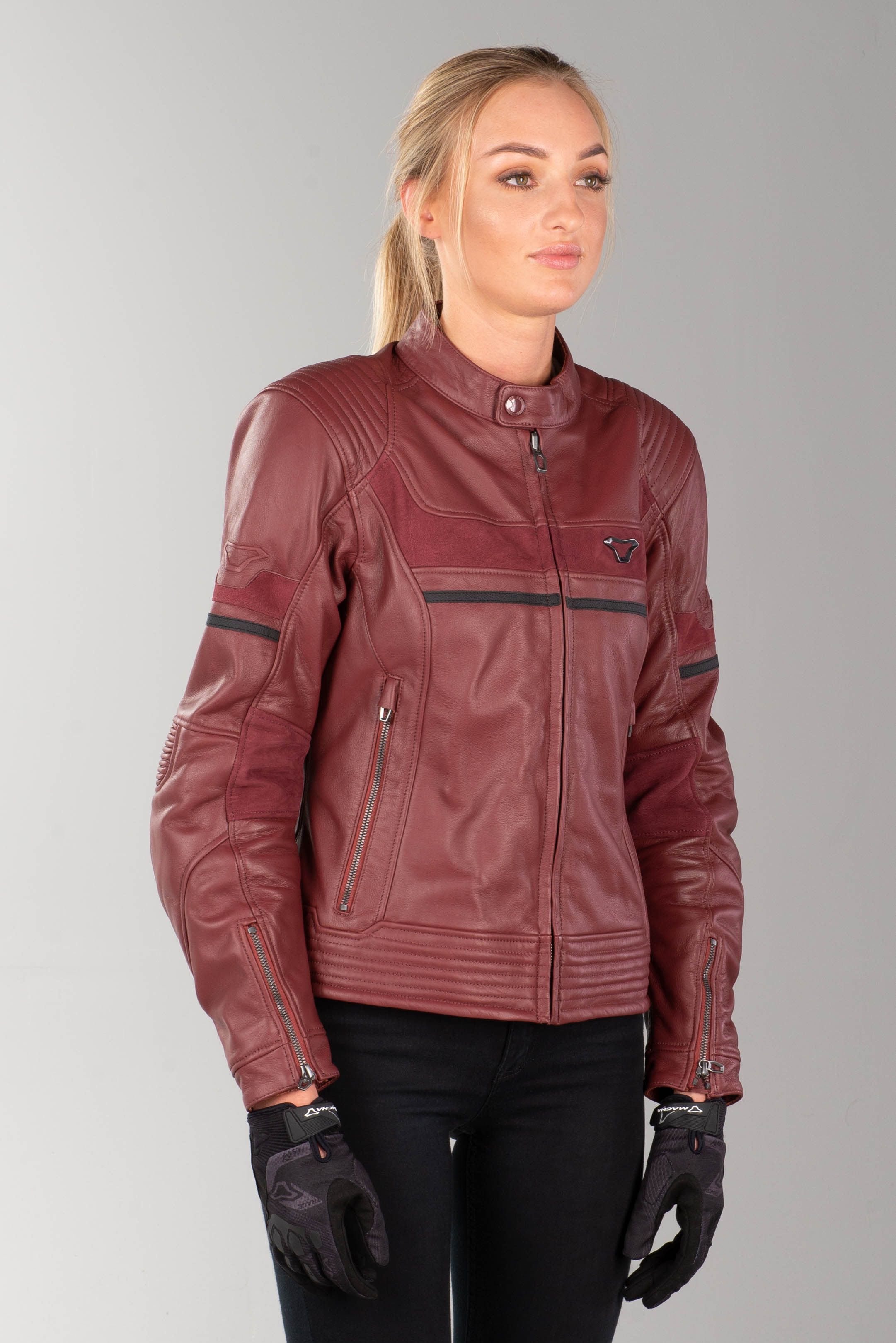 Chaqueta de cuero Macna Daisy Mujer