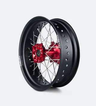 Stražnji Kotač Twenty Supermotard 17 " Crno – Crveni