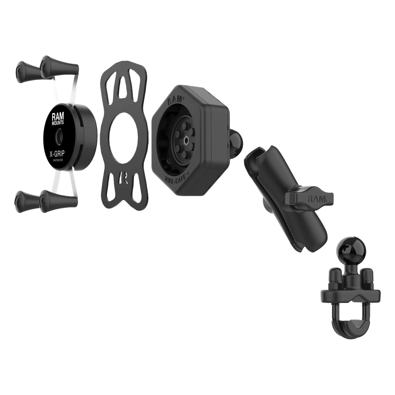 RAM® Mounts X-Grip® Phone Mount with Vibe-Safe™