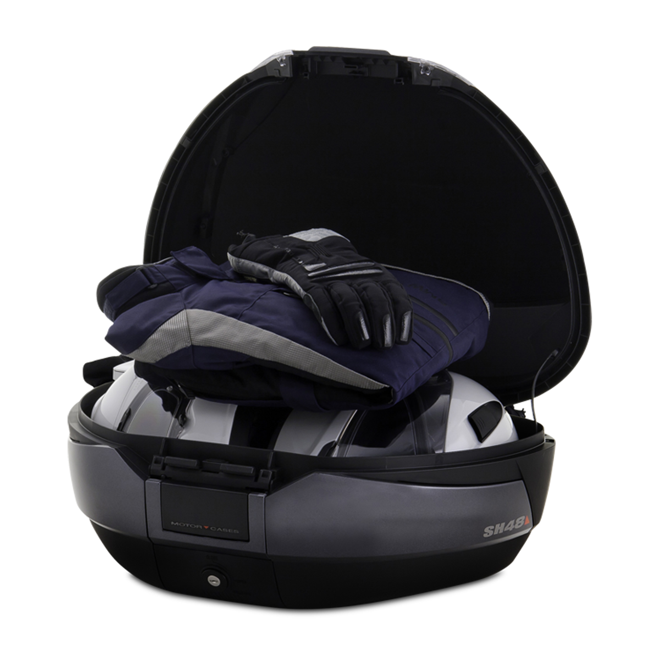 Shad SH48 Cover + Backrest Carbon