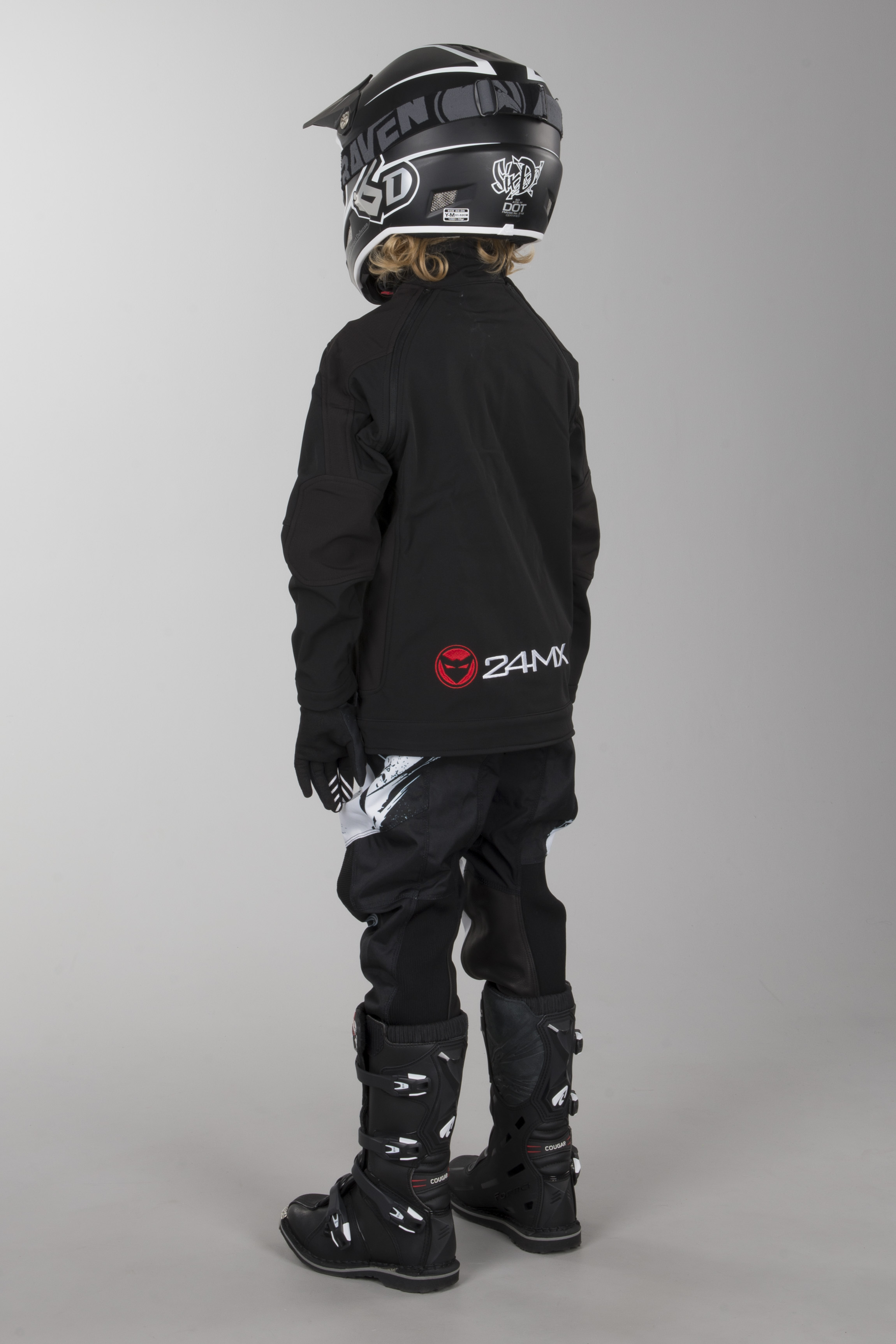 Chaqueta Softshell 24MX Team con Mangas Extraíbles Niño