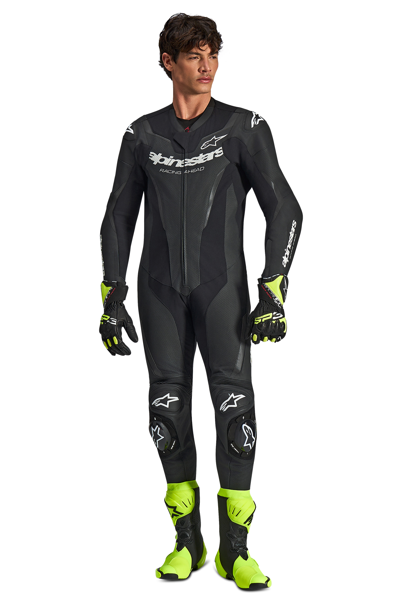 Mono De Cuero Para Moto Alpinestars GP Force V2 1Pc