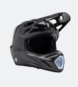 Prilba MX FOX V3 Rs Carbon Solid