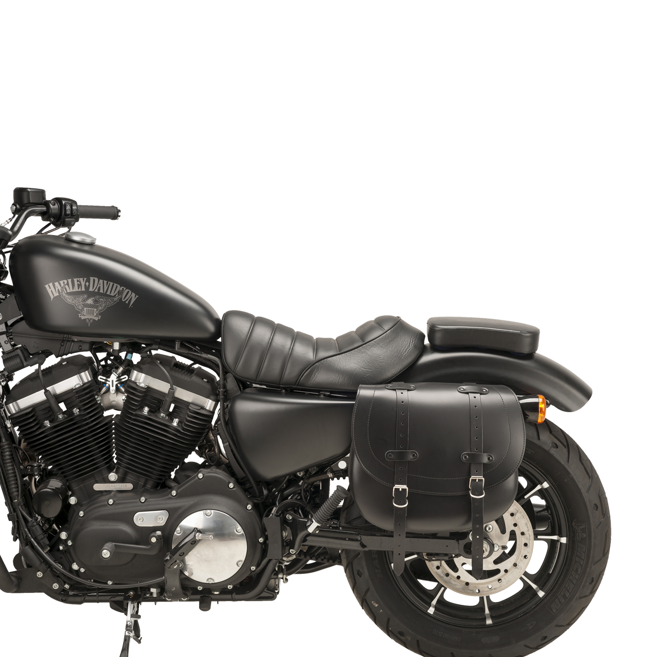 CustomAcces HD Left Saddle Bag Black