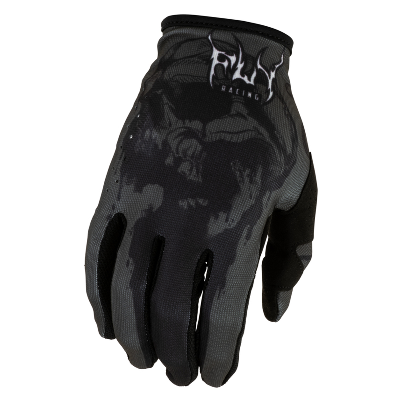 MX Pirštinės FLY Racing Lite Dark Series Jaunimui