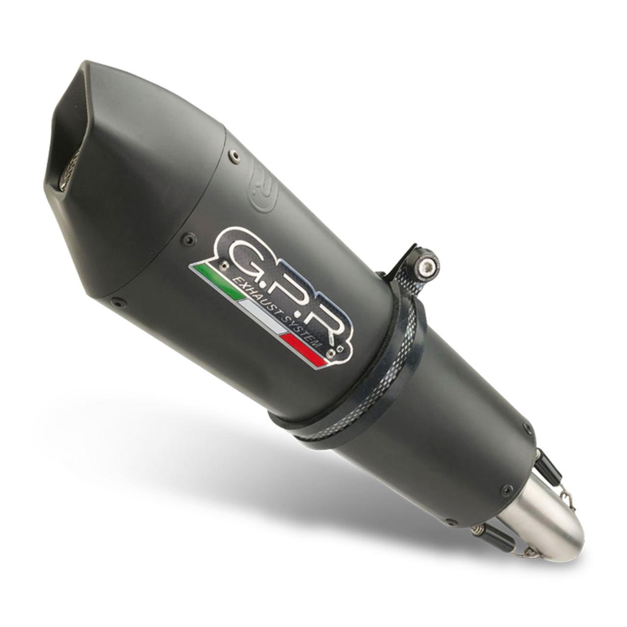 G.P.R. GP Evo4 Black Titanium Middle Pipe