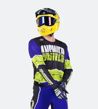 Camiseta de Cross Answer Racing Trinity Pro Glo