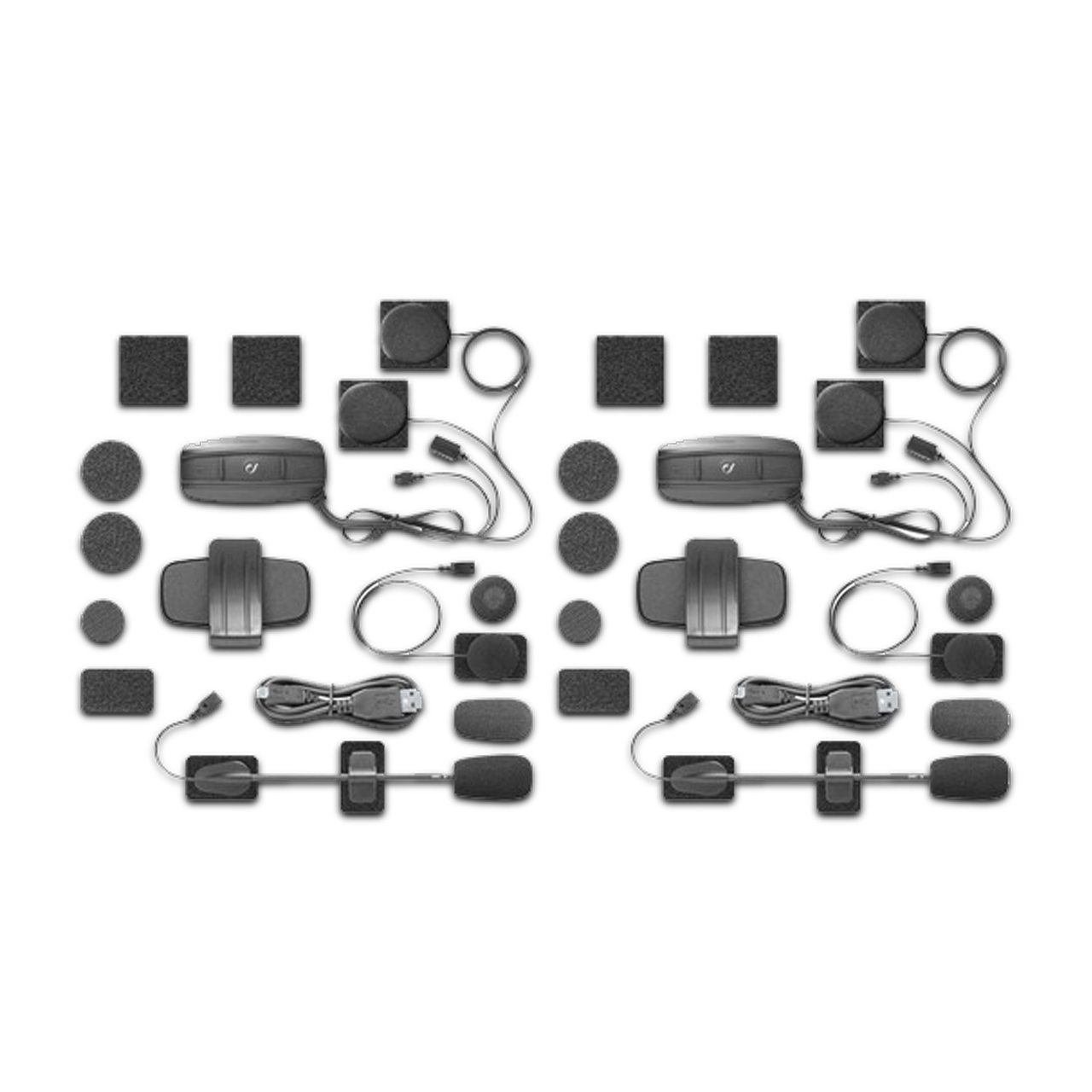 Interphone SHAPE double-pack Intercom Black