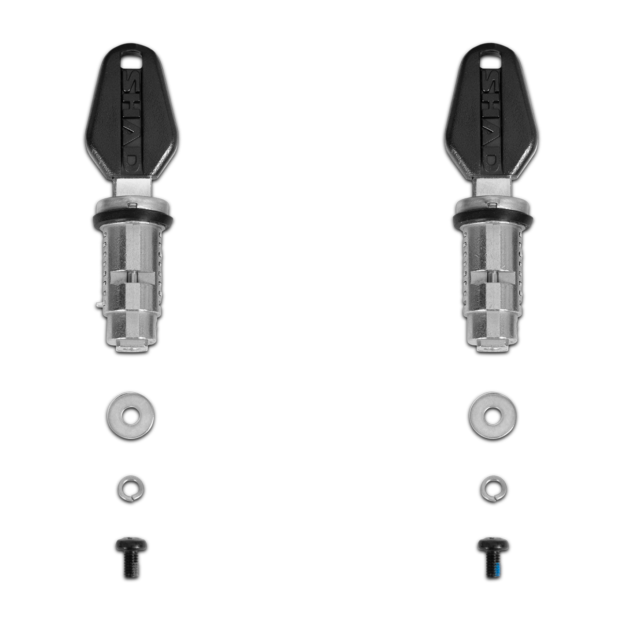 Shad Set + 2 Black Key Cylinders