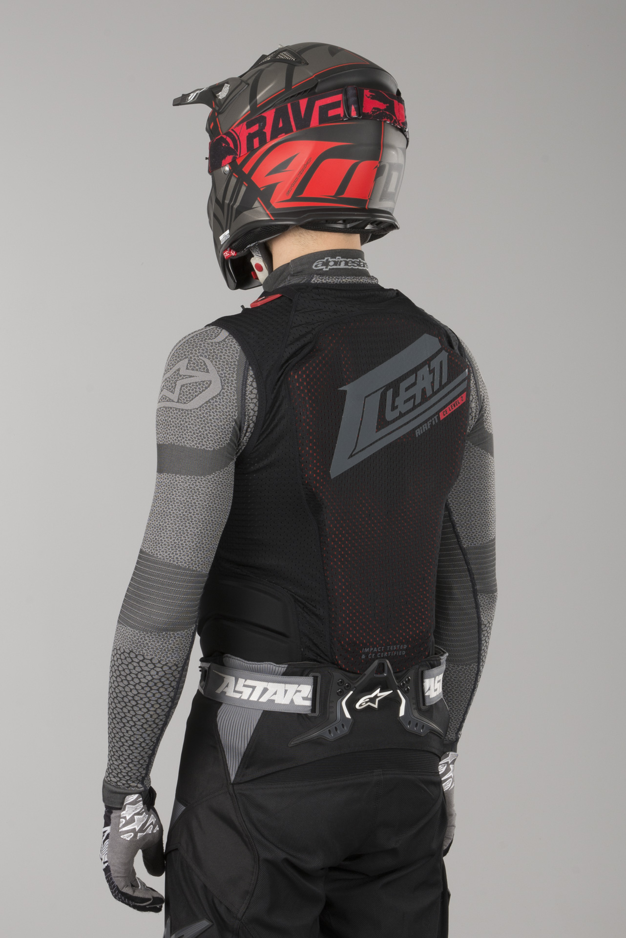 Espaldera Leatt 3DF Negra