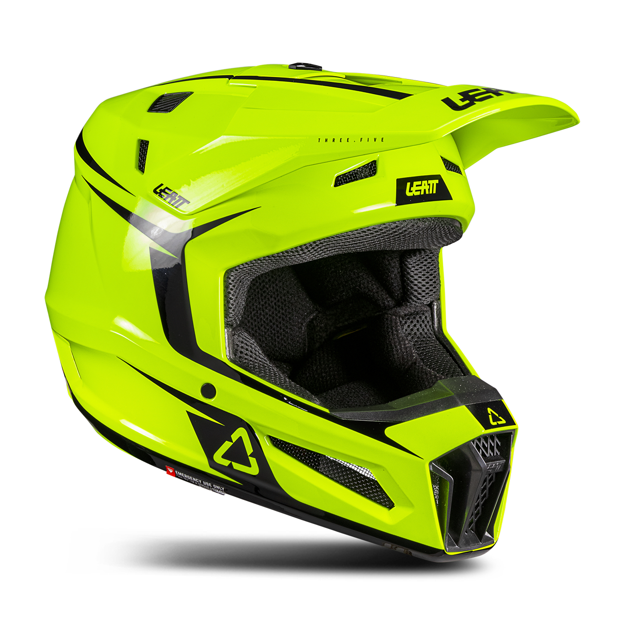 Kit de Casco Cross Leatt Moto 3.5 V26 Joven con Gafas